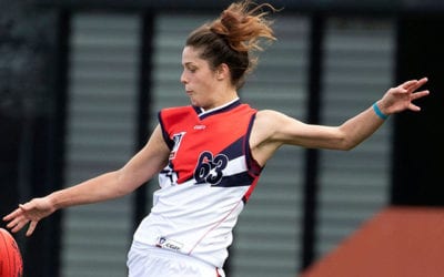 Darebin Falcons VFLW Team Sign All-Australian AFLW Star Lauren Pearce