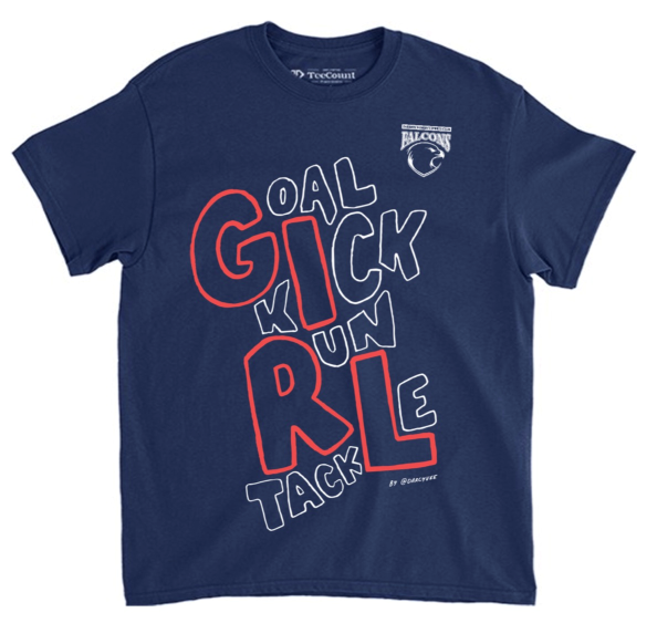 Girls falcons outlet shirt