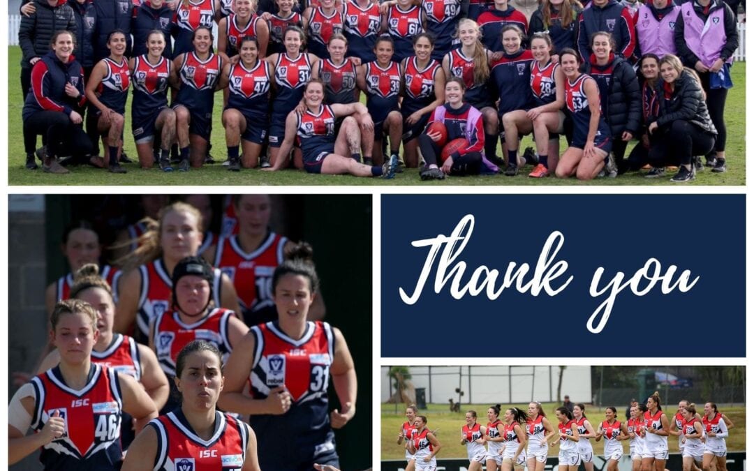 VFLW Player Sponsors make all the difference in 2021