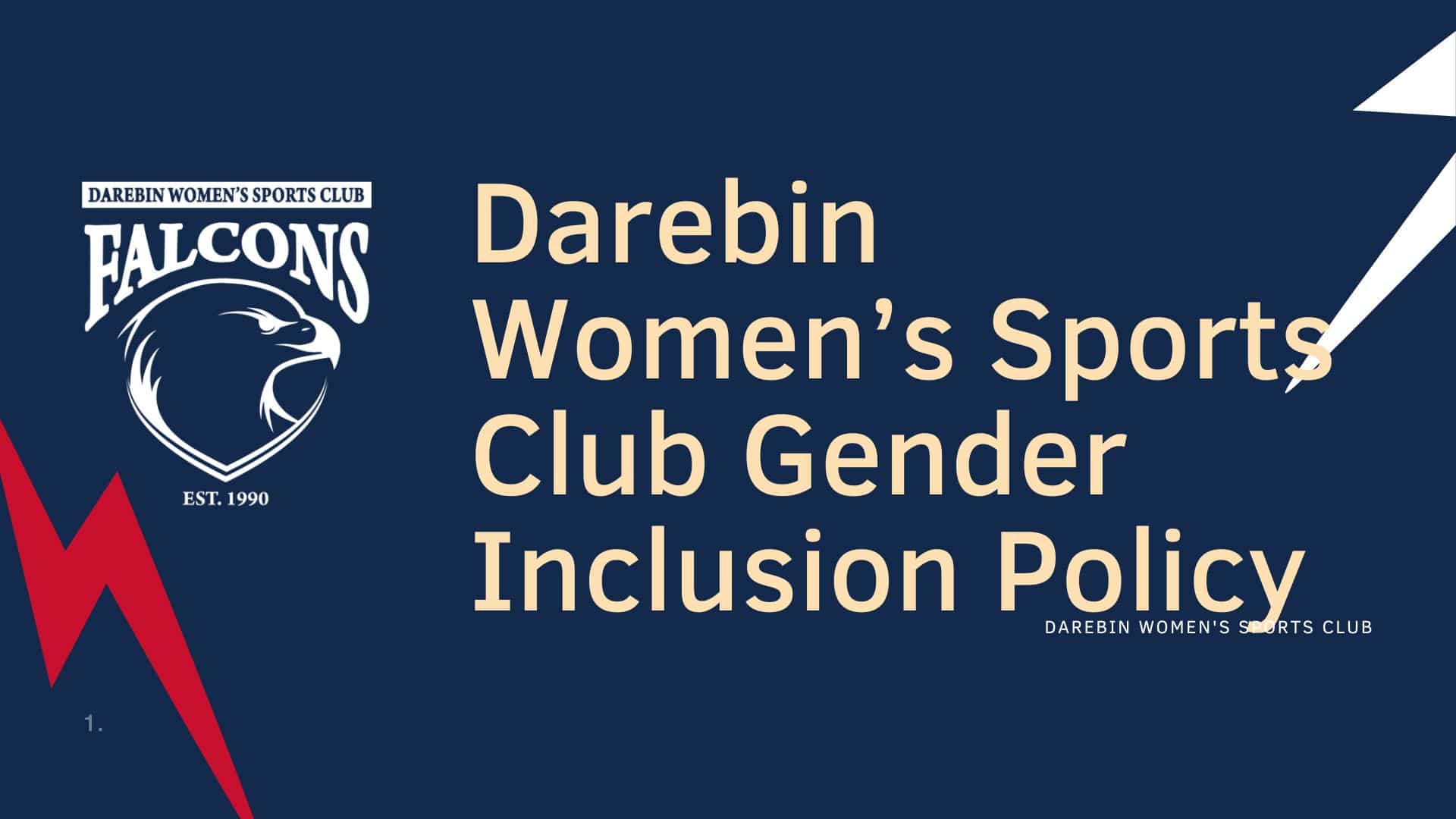 Gender Inclusion Policy Consultation