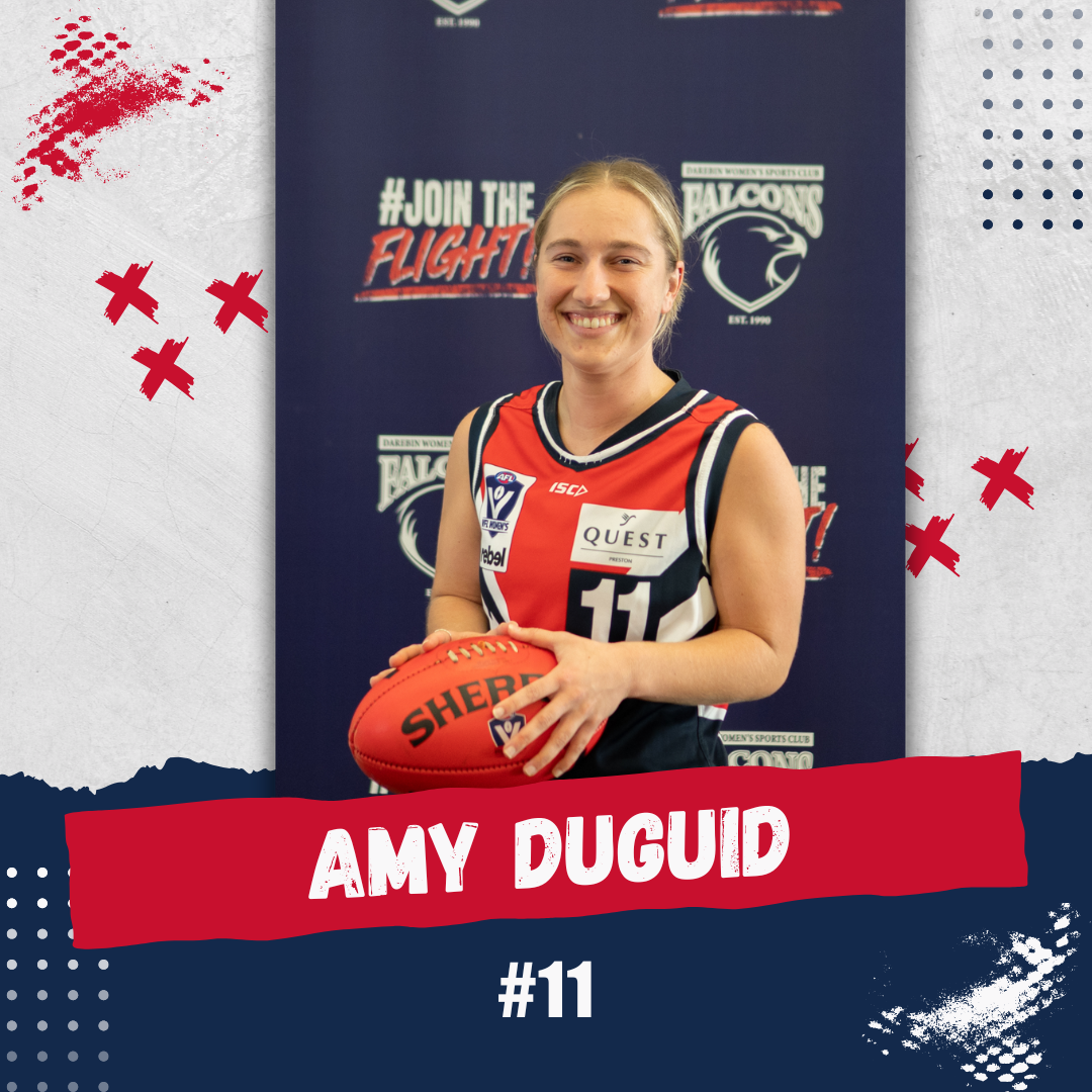 2025 VFLW Falcons - #11 Amy Duguid