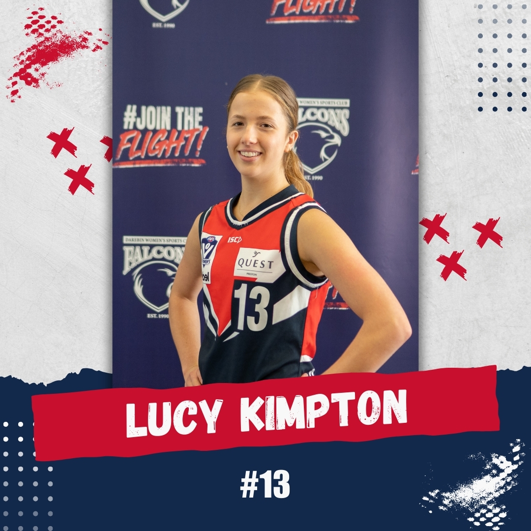 _2025 VFLW Falcons - # 13 LUCY KIMPTON _2025 VFLW Falcons - # 13 LUCY KIMPTON