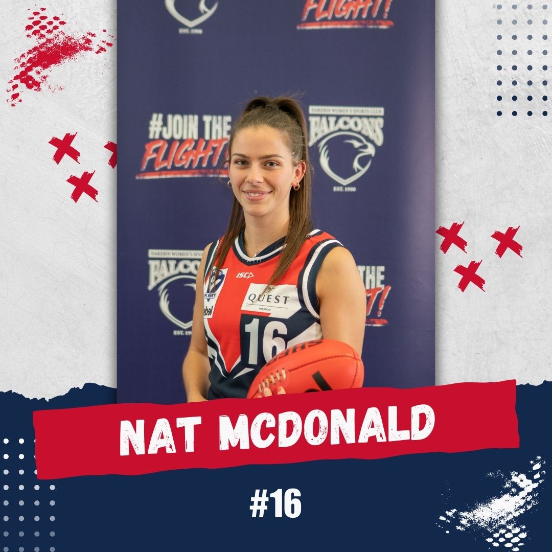2025 VFLW Falcons - #16 NAT MCDONALD 2025 VFLW Falcons - #16 NAT MCDONALD