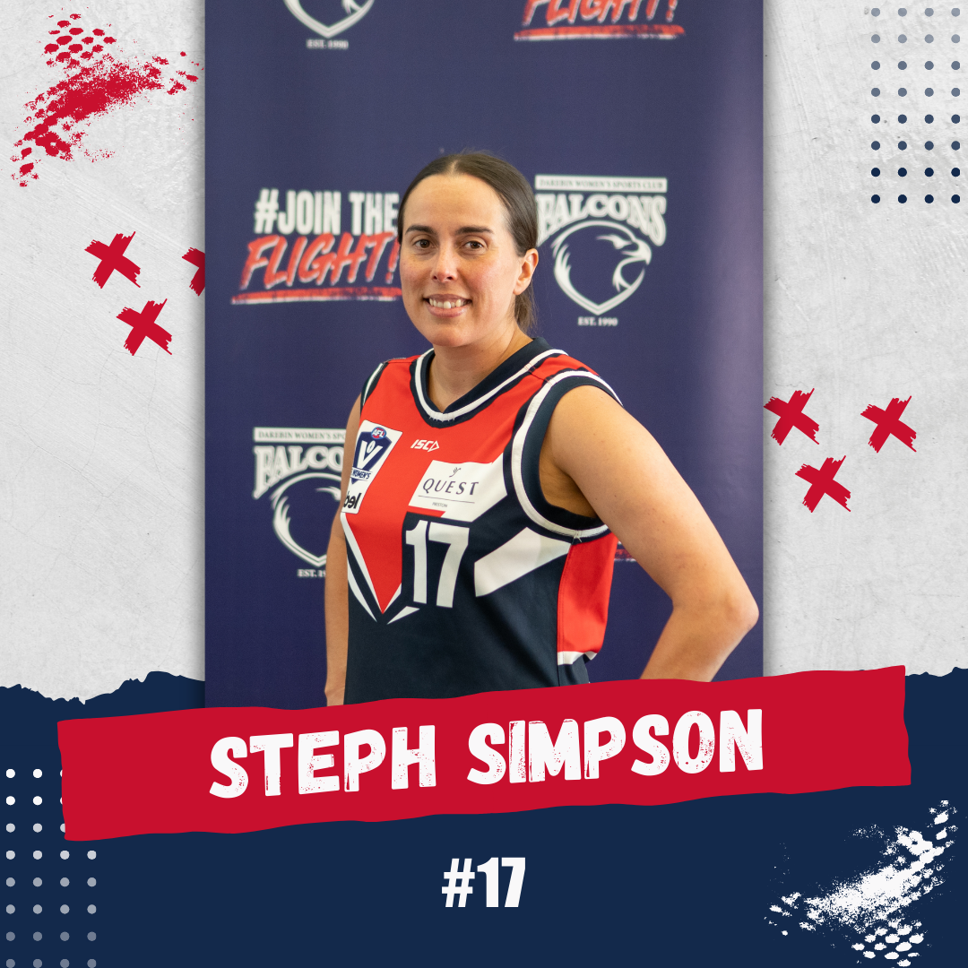 2025 VFLW Falcons - #17 STEPH SIMPSON
