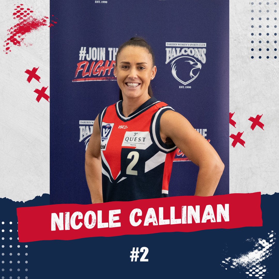 2025 VFLW Falcons - #2 NICOLE CALLINAN