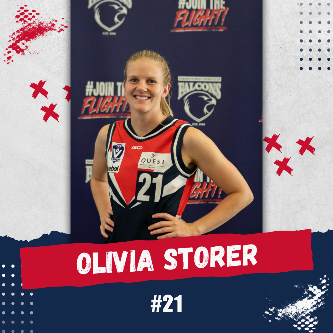 2025 VFLW Falcons - #21 OLIVIA STORER