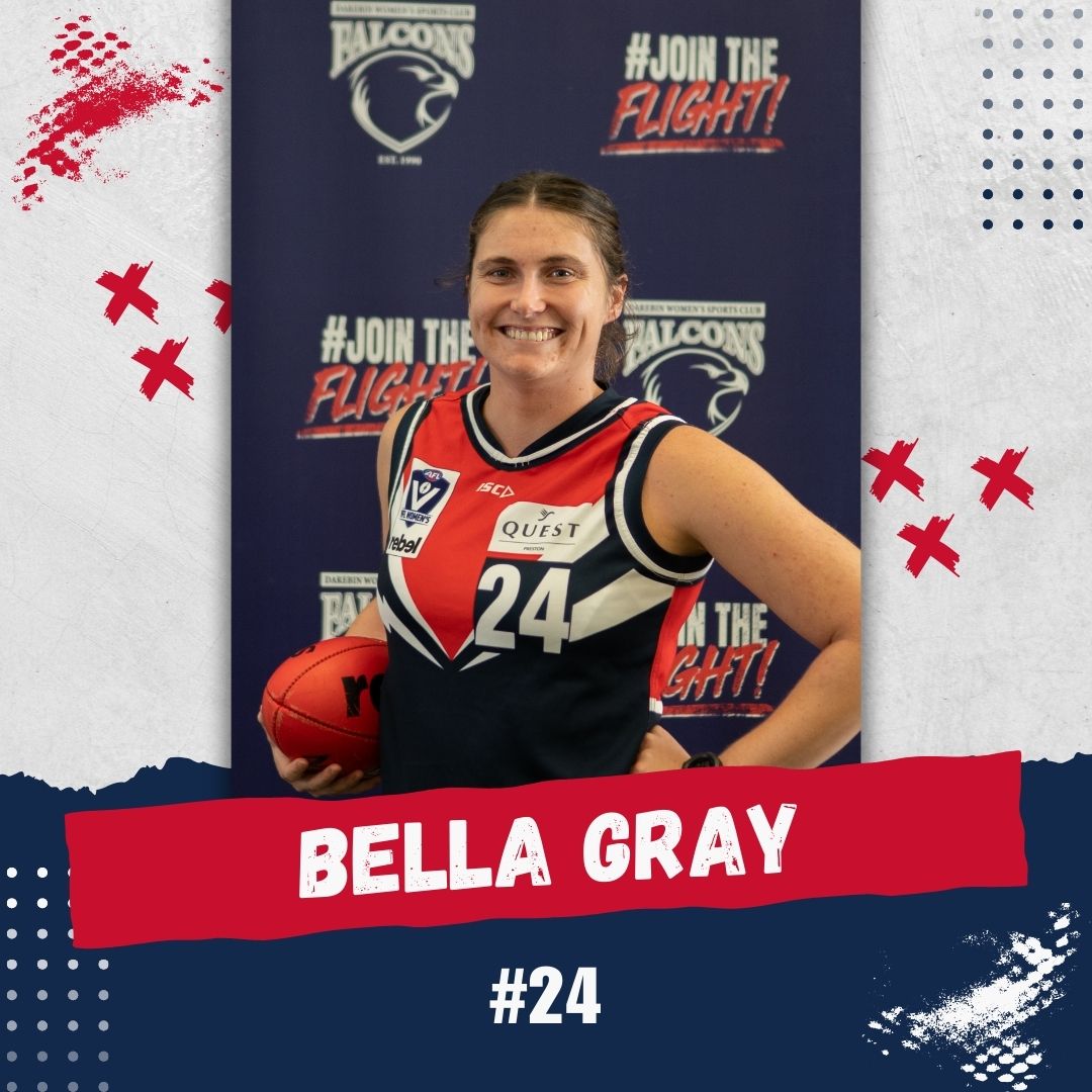 2025 VFLW Falcons - #24 BELLA GRAY 2025 VFLW Falcons - #24 BELLA GRAY