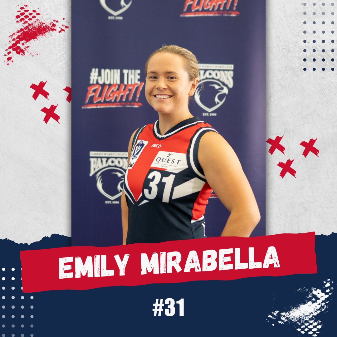 2025 VFLW Falcons - #31 EMILY MIRABELLA 2025 VFLW Falcons - #31 EMILY MIRABELLA