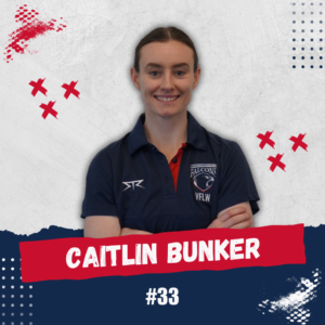 2025 VFLW Falcons - #33 CAITLIN BUNKER