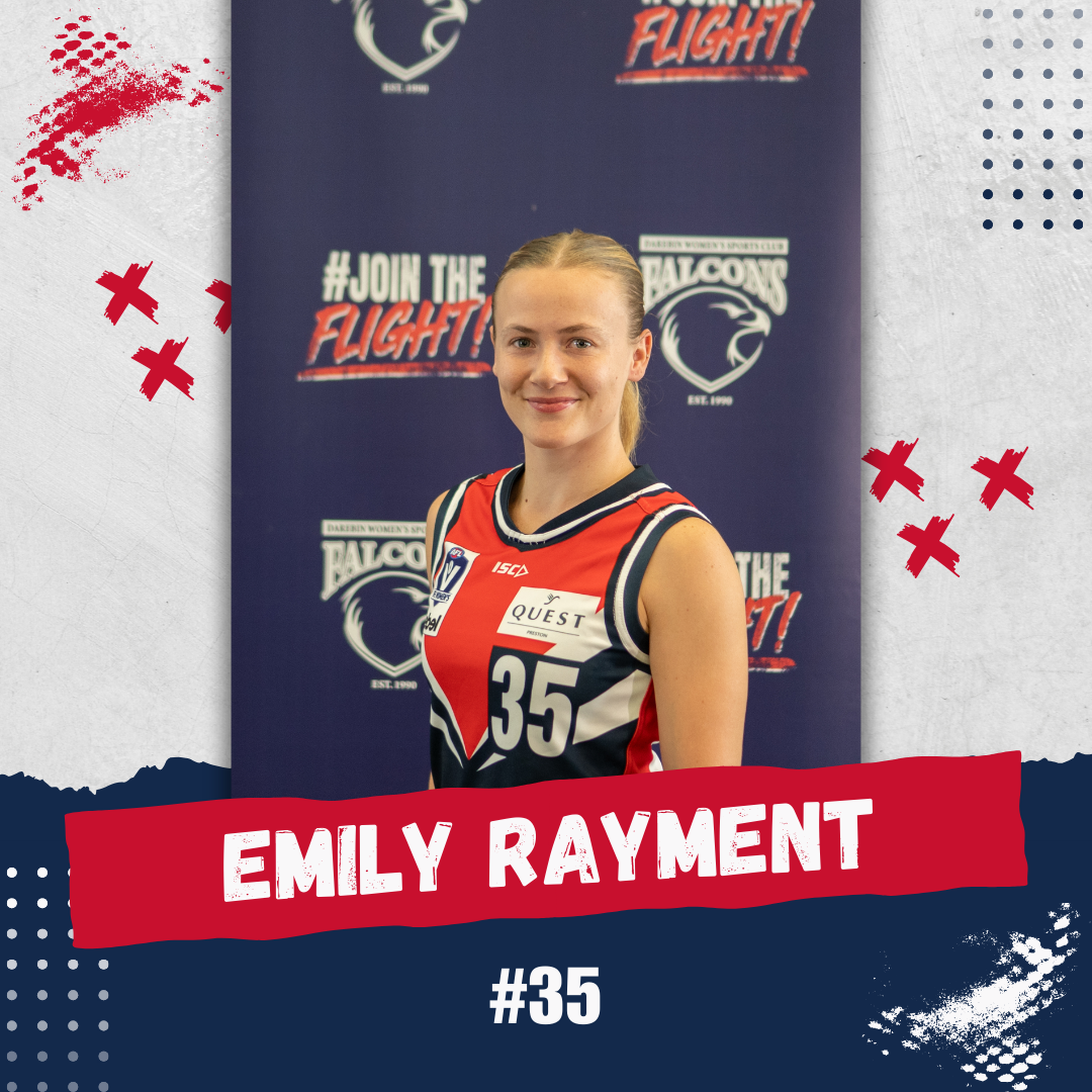 2025 VFLW Falcons - #35 EMILY RAYMENT 2025 VFLW Falcons - #35 EMILY RAYMENT