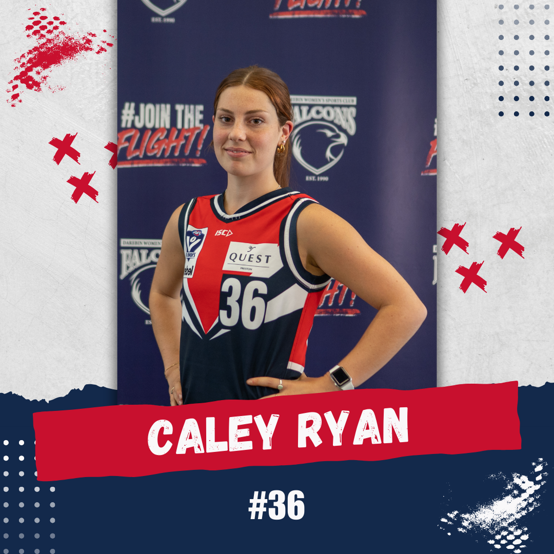 2025 VFLW Falcons - #36 CALEY RYAN 2025 VFLW Falcons - #36 CALEY RYAN