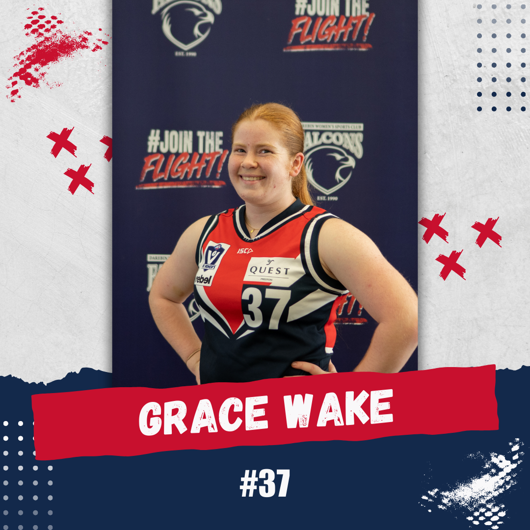 2025 VFLW Falcons - #37 GRACE WAKE 2025 VFLW Falcons - #37 GRACE WAKE