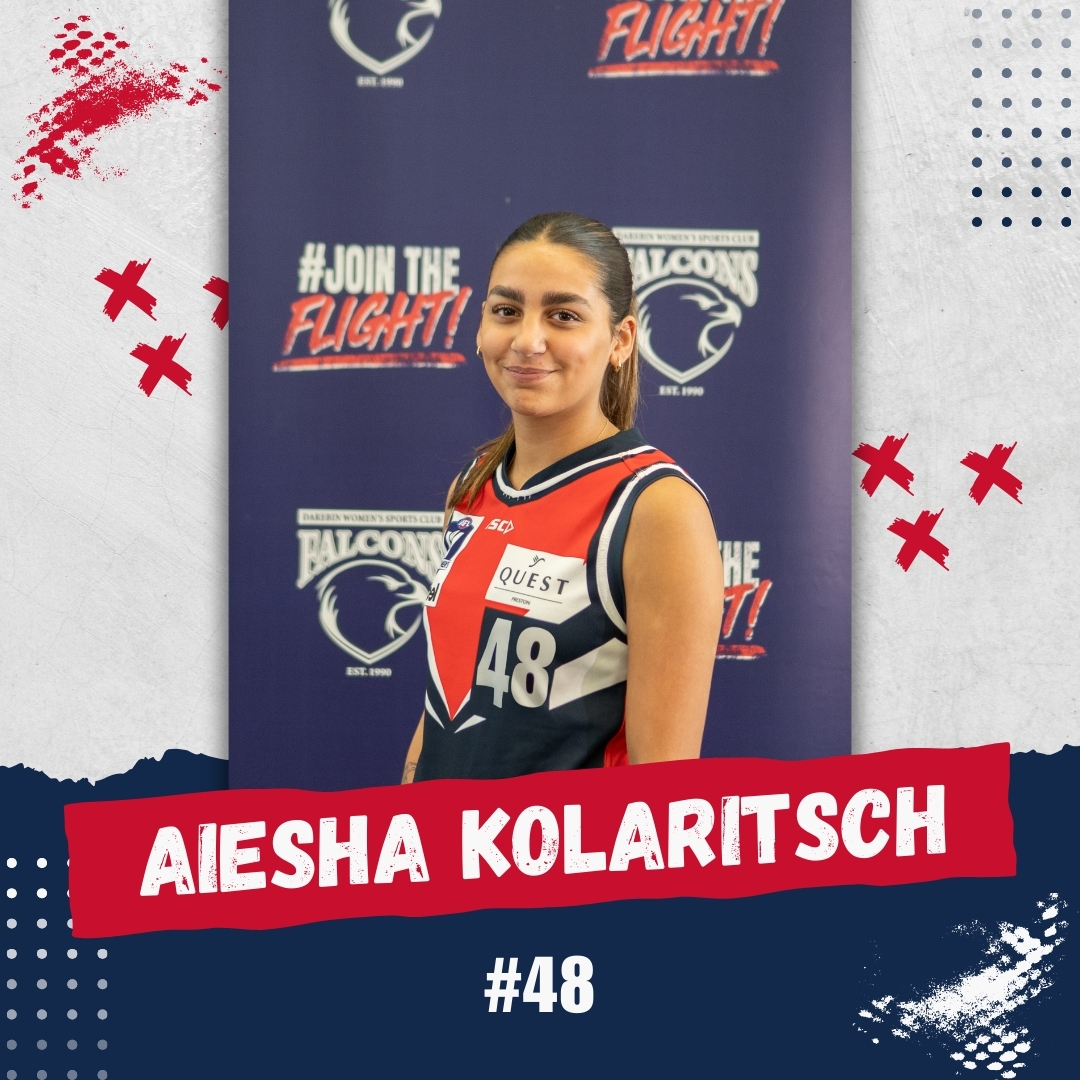 _2025 VFLW Falcons - #48 AIESHA KOLARITSCH _2025 VFLW Falcons - #48 AIESHA KOLARITSCH