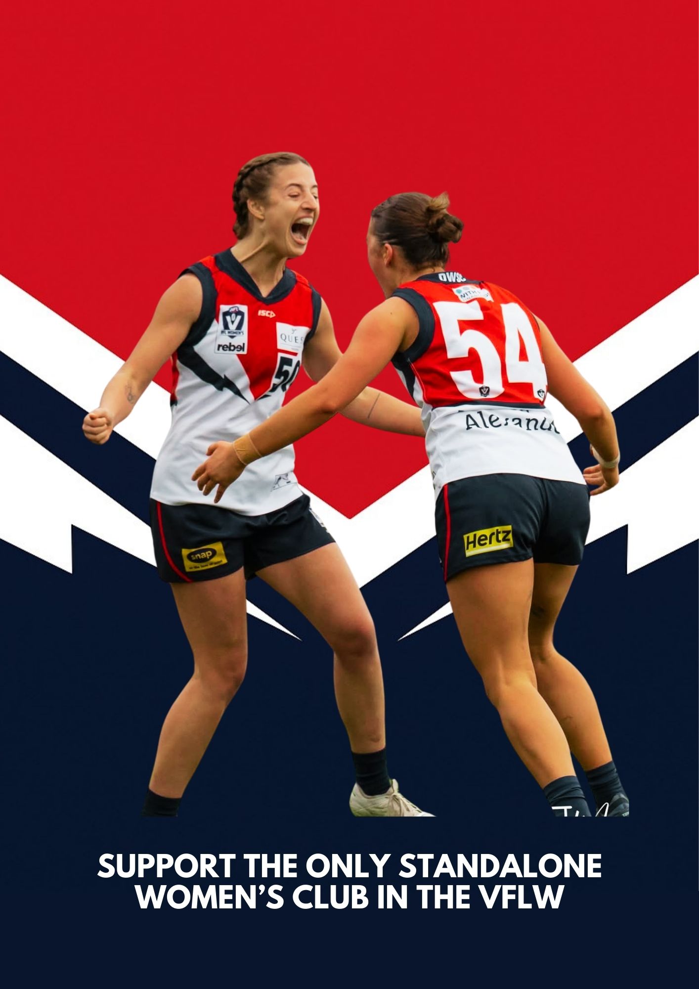 Darebin Falcons VFLW Player Sponsorship