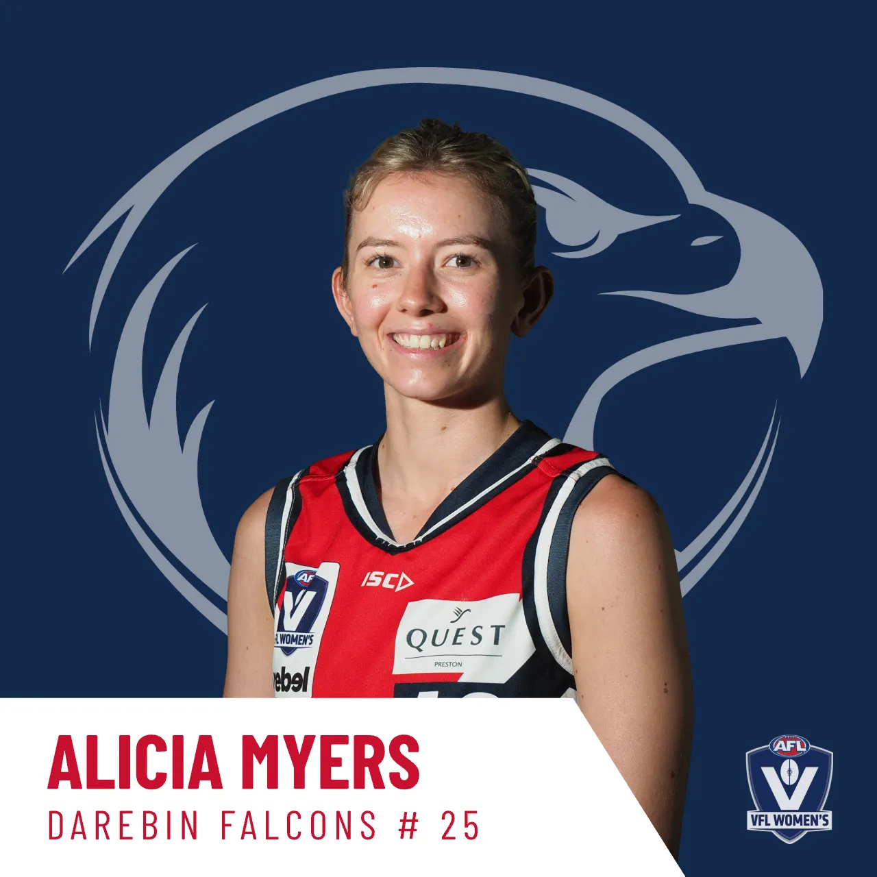 Alicia Myers - Darebin Falcons #25