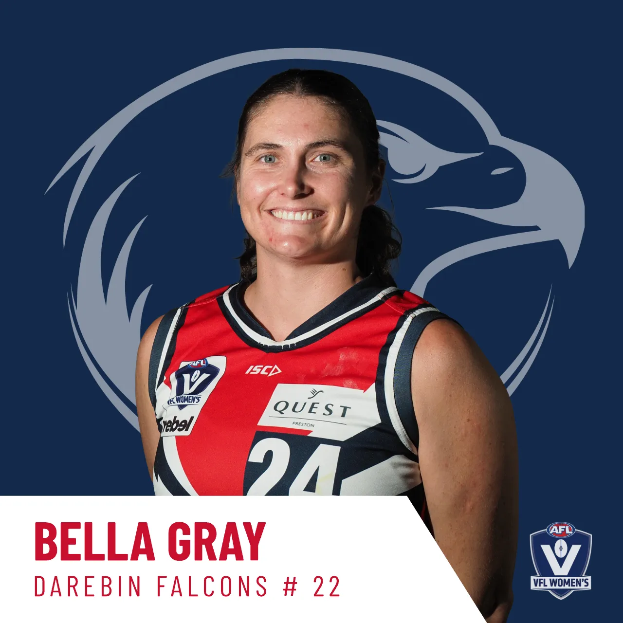 Bella Gray - Darebin Falcons #22