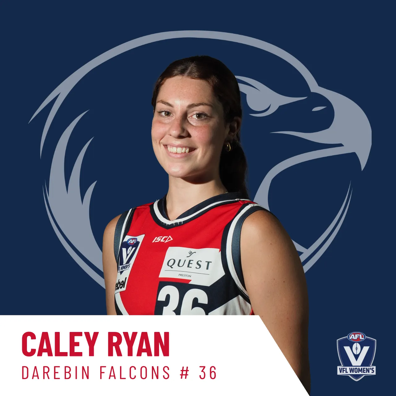 Caley Ryan - Darebin Falcons VFLW #36