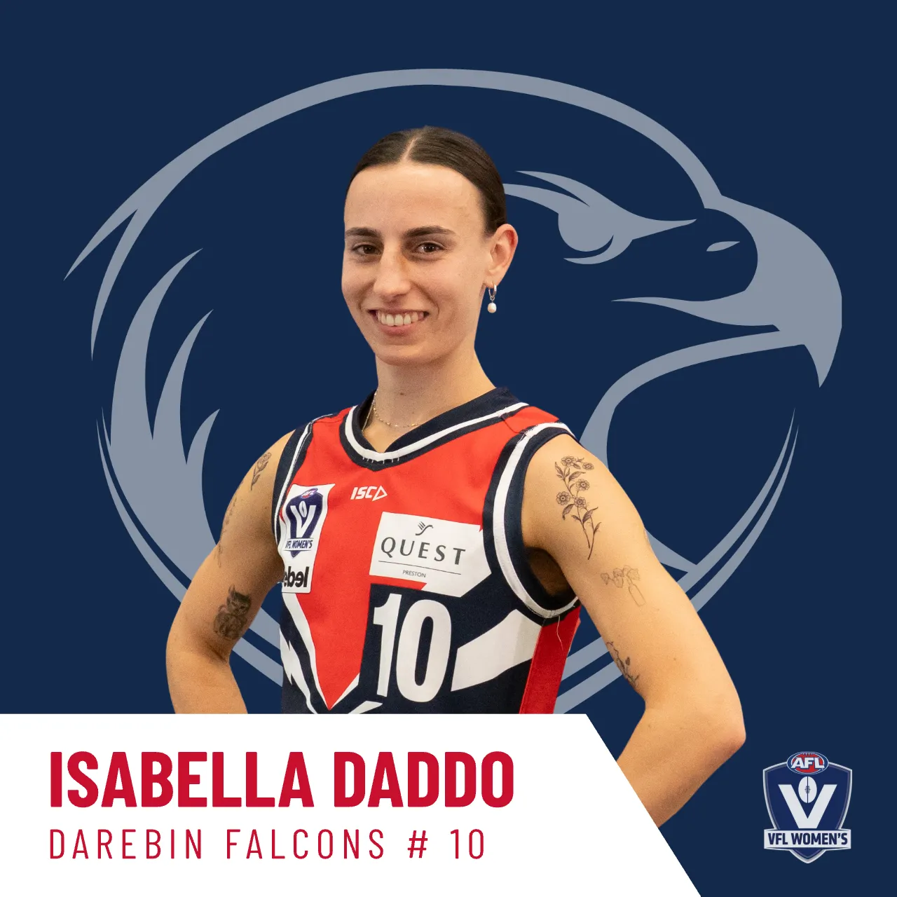 Isabella Daddo - Darebin Falcons VFLW #10