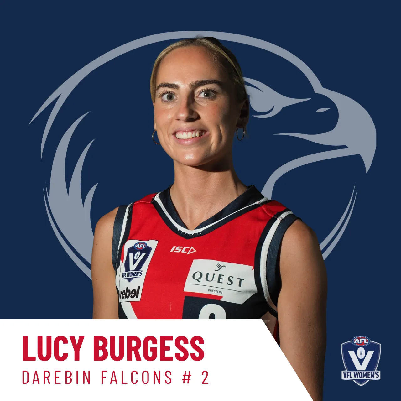 Lucy Burgess - Darebin Falcons VFLW #2
