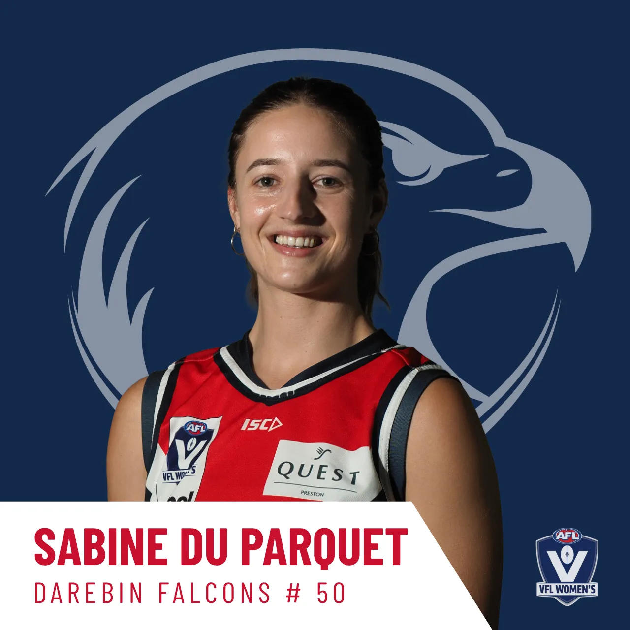 Sabine Du Parquet - Darebin Falcons VFLW #50