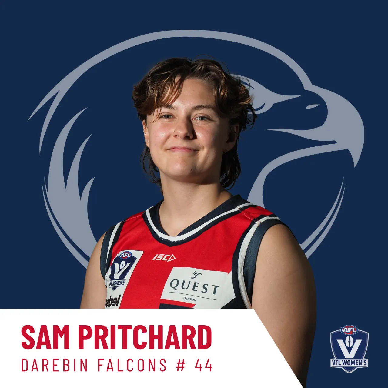 Sam Pritchard - Darebin Falcons VFLW #44