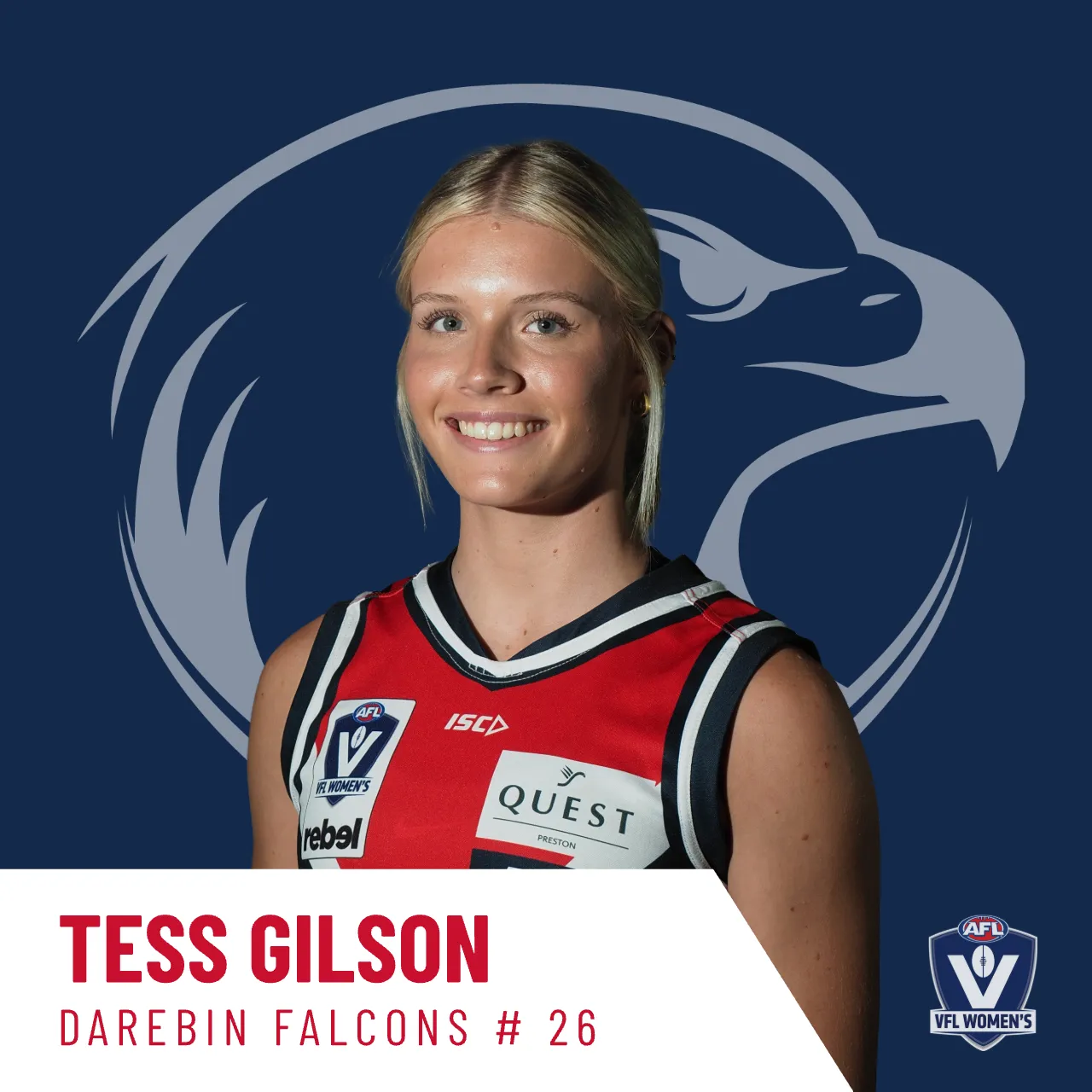 Tess Gilson - Darebin Falcons VFLW #26
