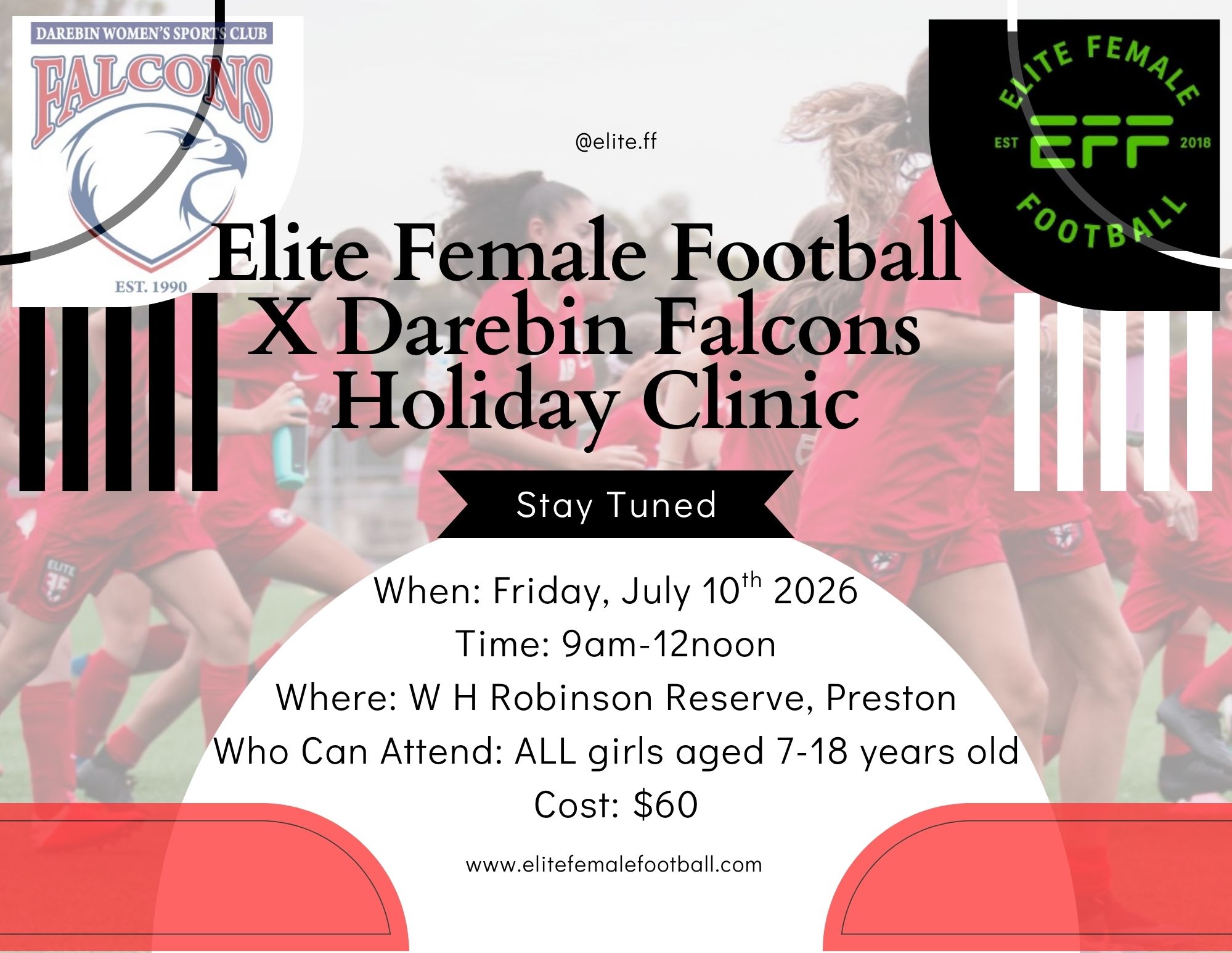 Elite Female Football - 2026 July School Holiday Clinic - Image 4